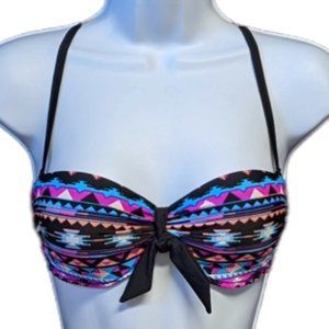 Grand Everest Bikini Top Halter  Strapless Convertible Underwire Pads Size Small